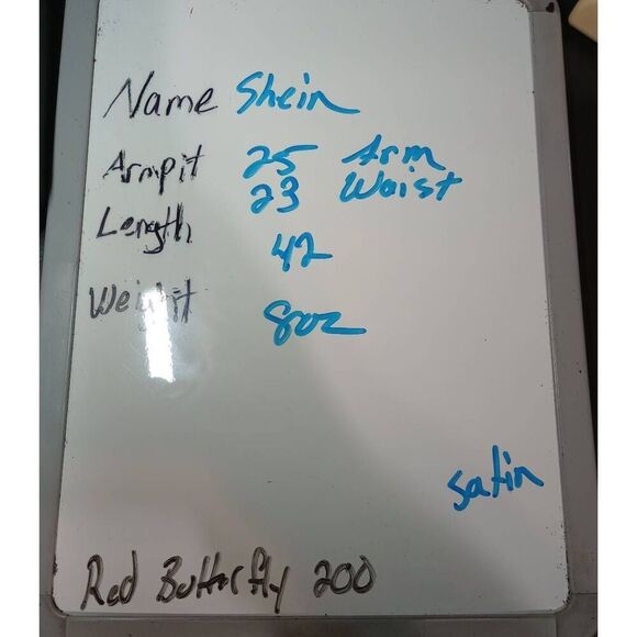 Shein Dress Ladies 4xl Read Measurements Red White Polka Dot Midi Sleeveless Cut - Picture 7 of 7